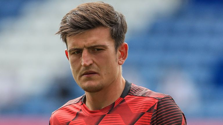 Harry Maguire. Pic: Mark Cosgrove/News Images/Shutterstock

