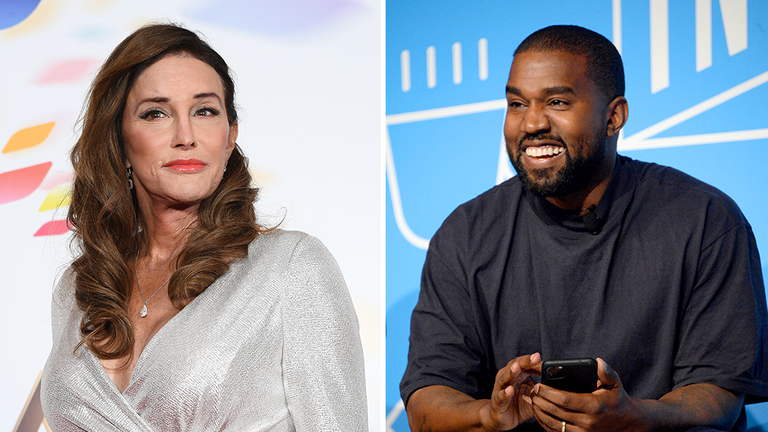Jenner (L) said that Kanye West is &#39;loving&#39; and &#39;kind&#39;