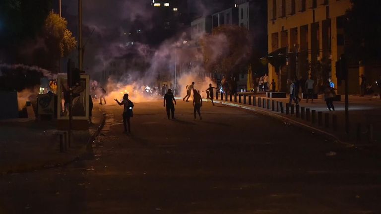 Protests in Beirut 