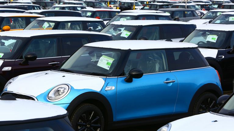 At least 560 jobs will be cut at Mini - the majority at its plant in Oxford