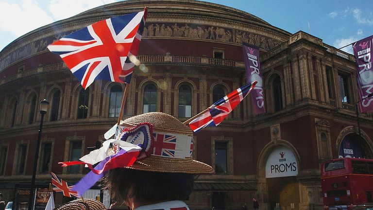 The Proms is watched live by an audience of over 6000