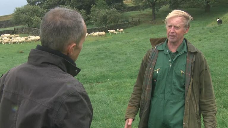 Farmer John Murray says when his animals return to the farm, there are usually some missing