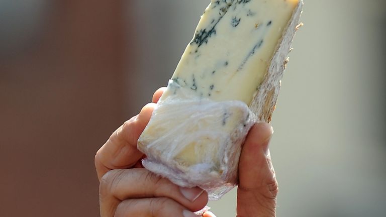 Stilton cheese is one of the outstanding issues
