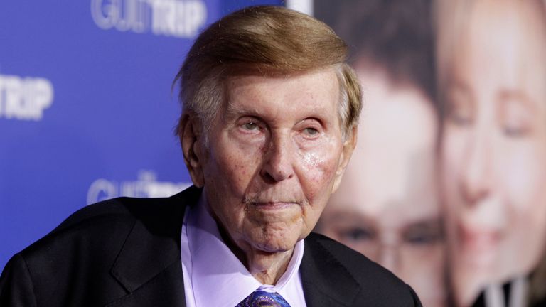 Redstone, who often told interviewers that 'content is king', was estimated to be worth $4.6bn (£3.5bn)