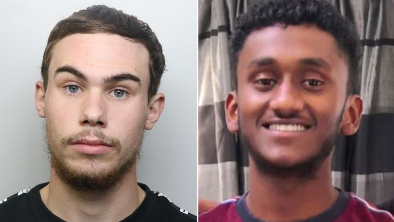 Alex Lanning (L) murdered Tashan Daniel (R) after an argument at a Tube station. Pic: British Transport Police