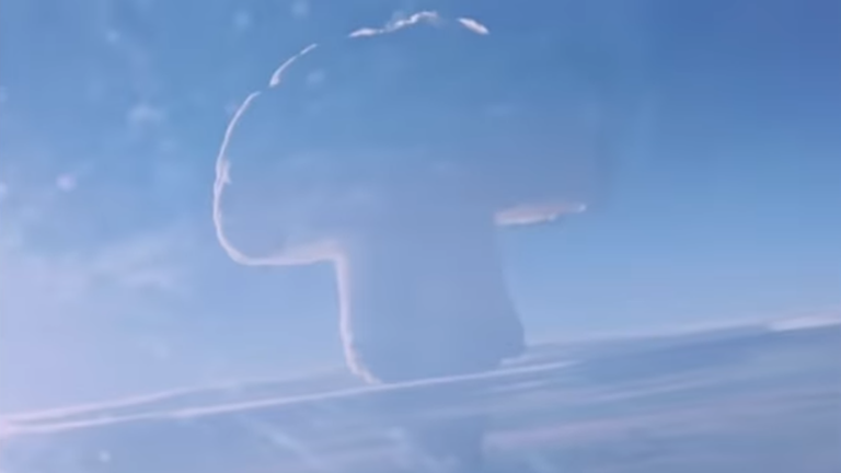 Declassified video of the Tsar Bomba, the most powerful nuclear device ever detonated, has been released. Pic: Rosatom