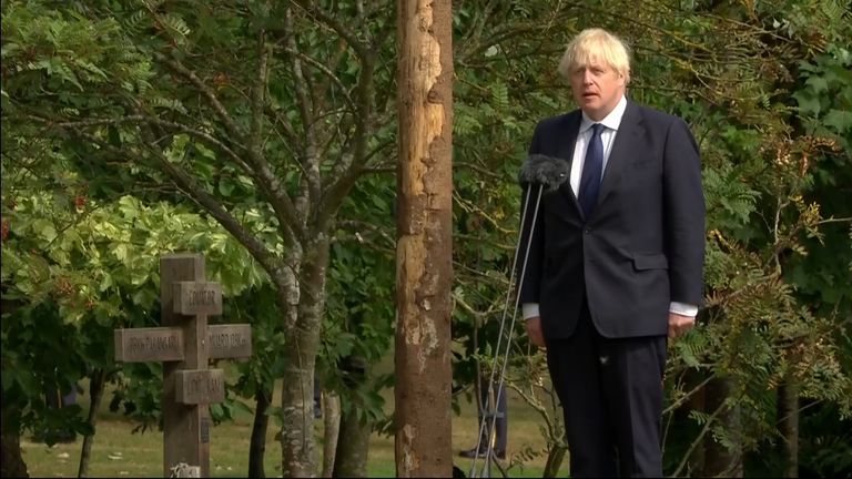 VJ Day - Boris Johnson