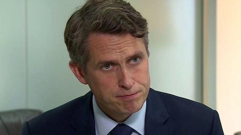 Education secretary, Gavin Williamson says he is "sorry for the distress this has caused young people."