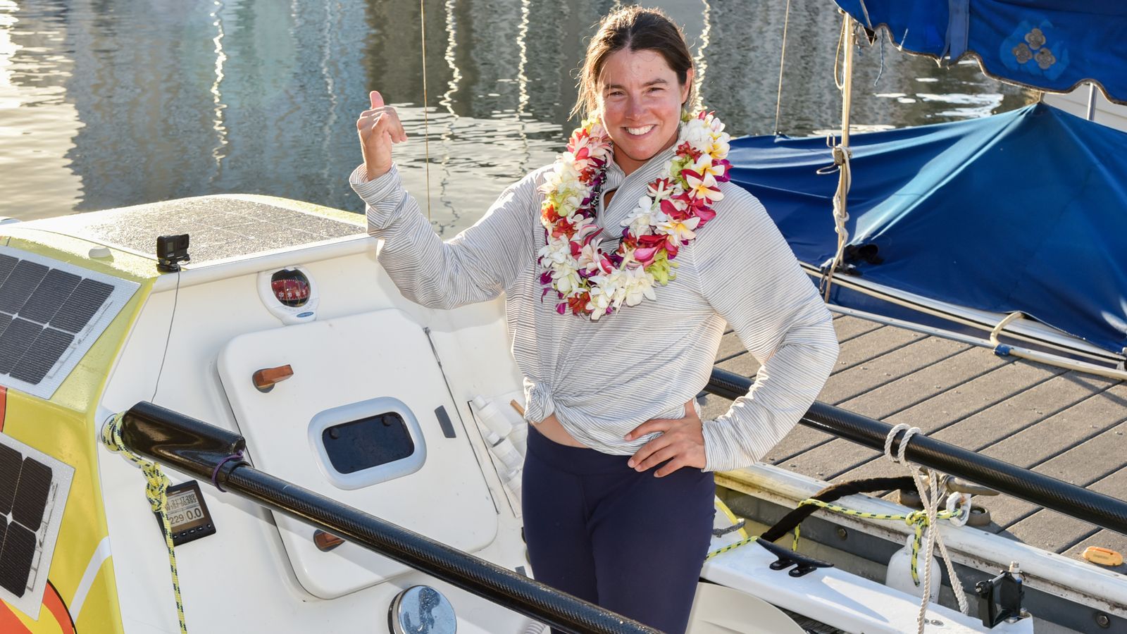 british-woman-lia-ditton-sets-new-world-record-for-rowing-from-us-mainland-to-hawaii-uk-news-sky-news