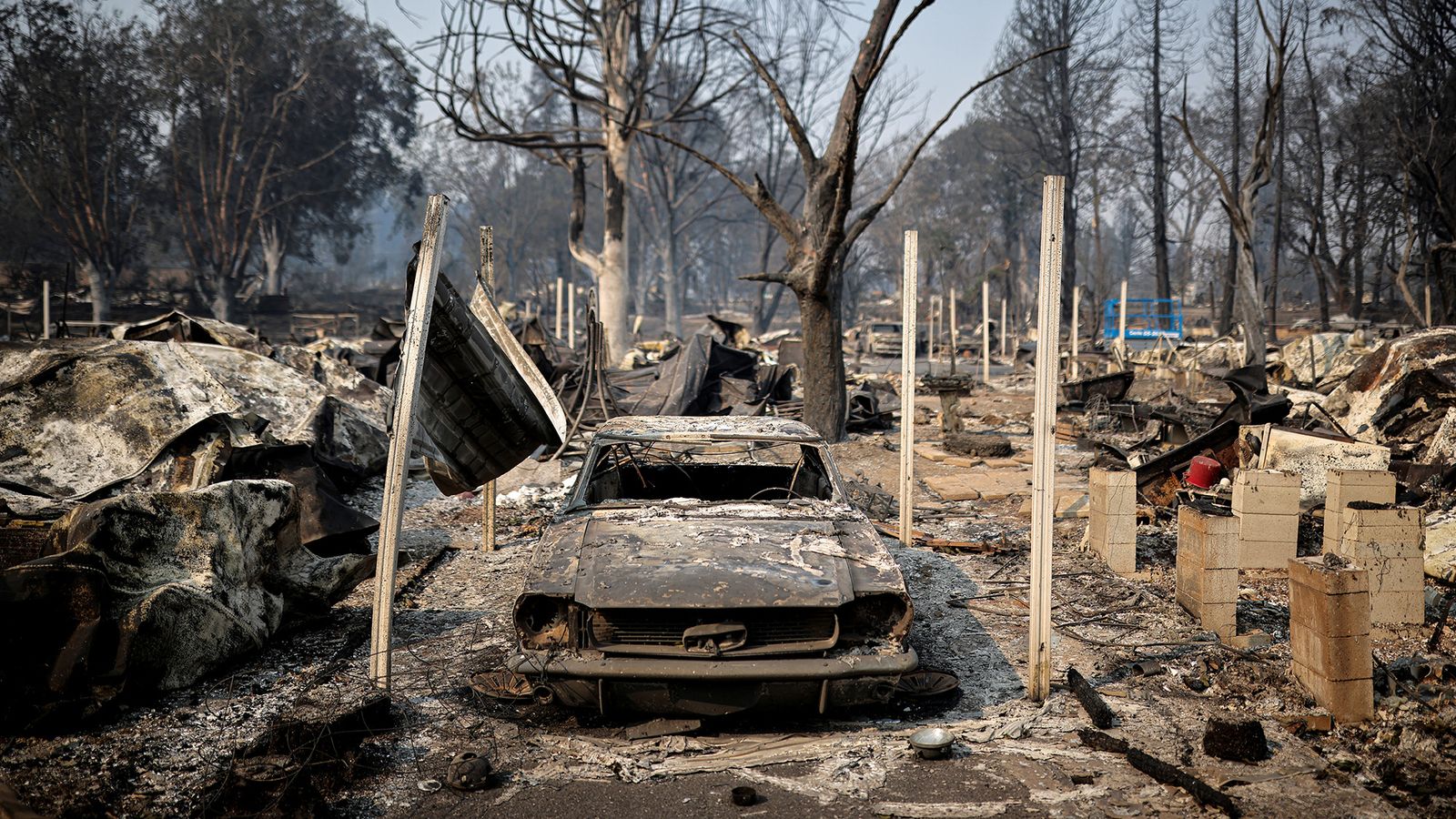 Us Wildfires Half A Million Flee Oregon As 10 Confirmed Dead In California Us News Sky News 5676