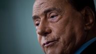 ROME, ITALY - AUGUST 22: Forza Italia leader Silvio Berlusconi speaks to the media after a meeting with Italian President Sergio Mattarella on the second day of consultations with political parties on the formation of a new government on August 22, 2019 in Rome, Italy. (Photo by Antonio Masiello/Getty Images)