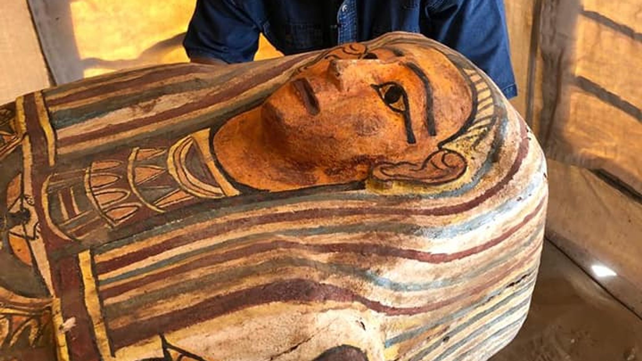 real egyptian sarcophagus