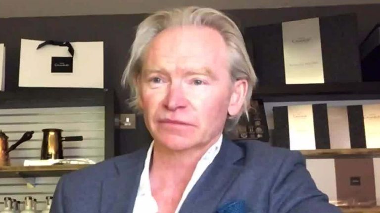 Hotel Chocolat chief executive Angus Thirlwell