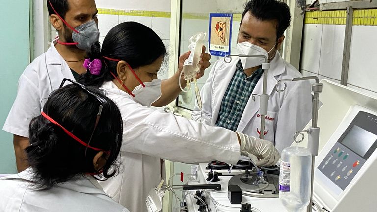 Hundred of people have had blood plasma therapy in India 