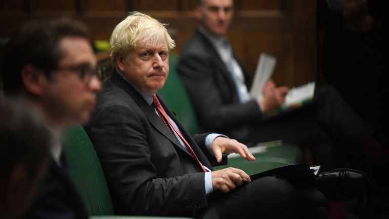 Prime Minister Boris Johnson Pic: UK Parliament/Jessica Taylor