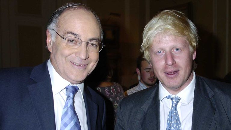 Michael Howard and Boris Johnson in 2004. Pic: Alan Davidson/Shutterstock

