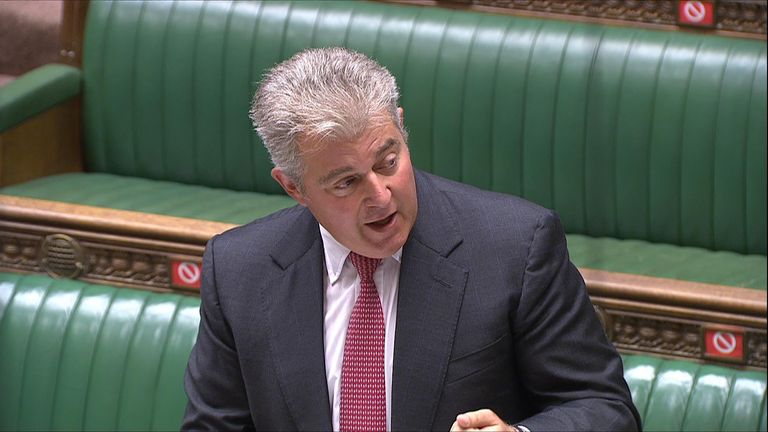 Northern Ireland Secretary Brandon Lewis raises eyebrows with this statement in regards to the Withdrawal Agreement