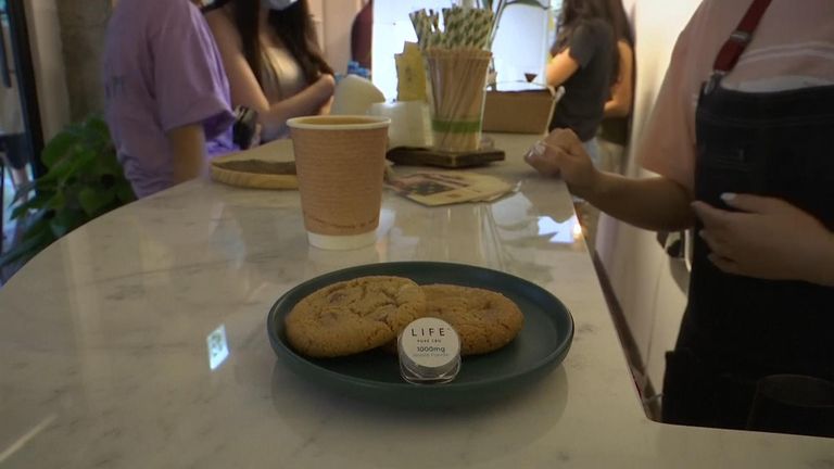 Cookies sold at the Found Cafe, Hong Kong