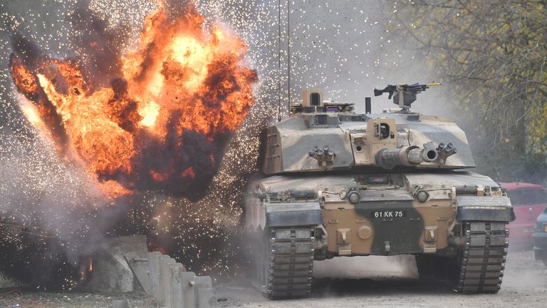 Defence Secretary Ben Wallace Responds To Rumours Britain Will Drop Army Tanks Uk News Sky News
