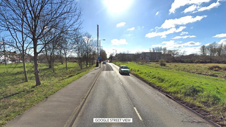 The man was found in Mitcham, south London on Thursday morning