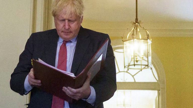 Boris Johnson under pressure as the COVID alert level increases