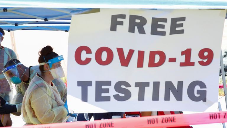COVID-19 testing in US