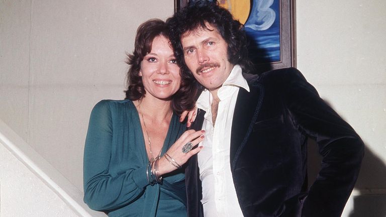 Pic: Bob Taylor/Shutterstock

VARIOUS - 1974
DIANA RIGG WITH HER HUSBAND MENAHEM GUEFFEN

1974