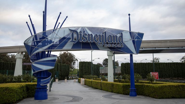 Disneyland in California has not been able to reopen since restrictions were first imposed earlier this year