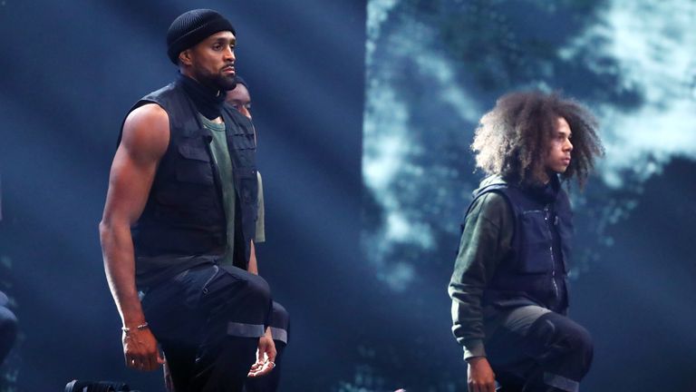 Diversity performed a Black Lives Matter-inspired dance on Britain's Got Talent: Credit: Syco/ Thames/ ITV
