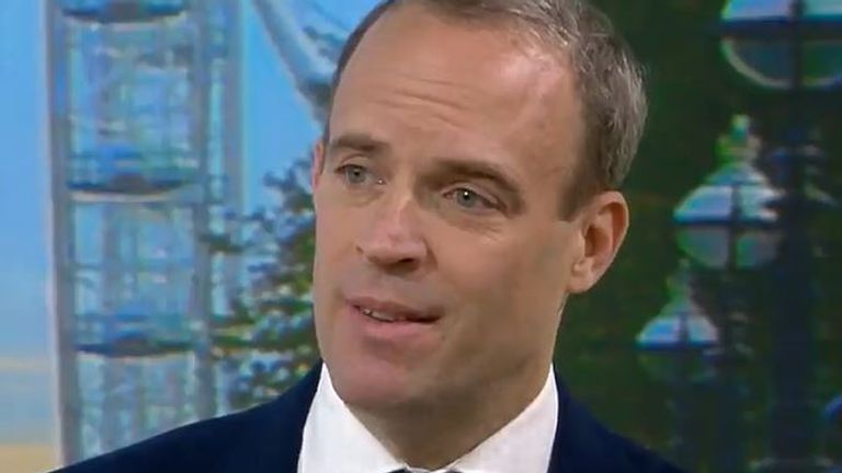 Dominic Raab says there is no silver bullet for coronavirus
