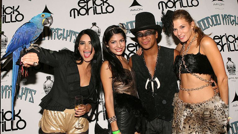 Morillo at the pre-party for his Voodoo Nights in Hollywood in 2010