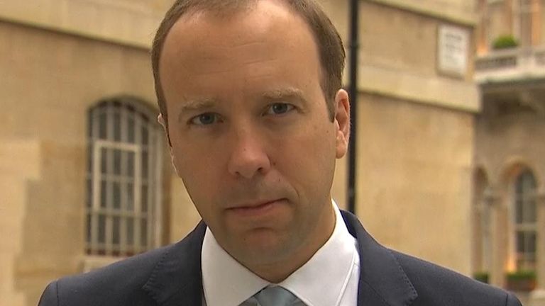 Health Secretary Matt Hancock says the former Australian PM is &#34;also an expert in trade&#34; and denies the claims.
