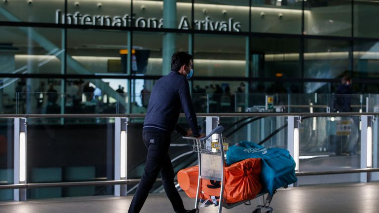 Travellers arriving from certain countries must quarantine for 14 days