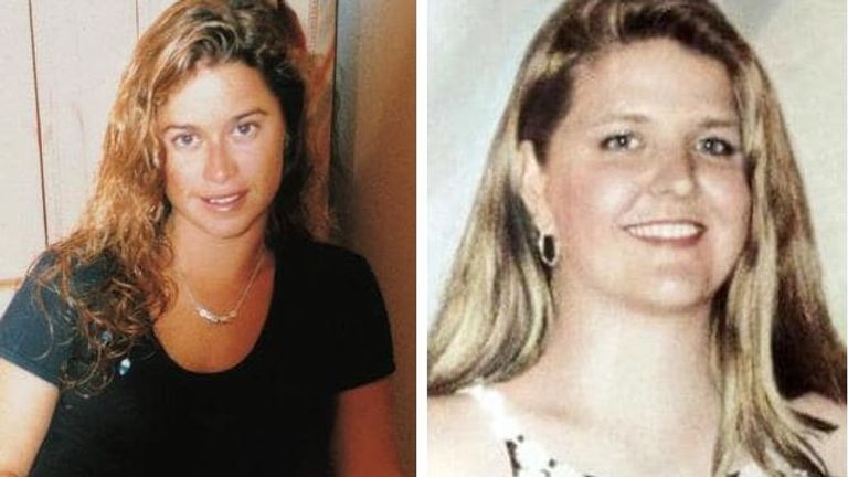 Ciara Glennon, 27, (L) and Jane Rimmer, 23, were killed in 1996 and 1997