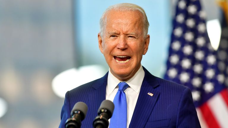 Joe Biden said voters should pick the president who picks the justice.
