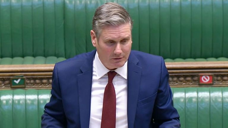 Coronavirus - Tue Sep 22, 2020
Labour leader Sir Keir Starmer responds after Prime Minister Boris Johnson made a statement to MPs in the House of Commons on the latest situation with the coronavirus pandemic.