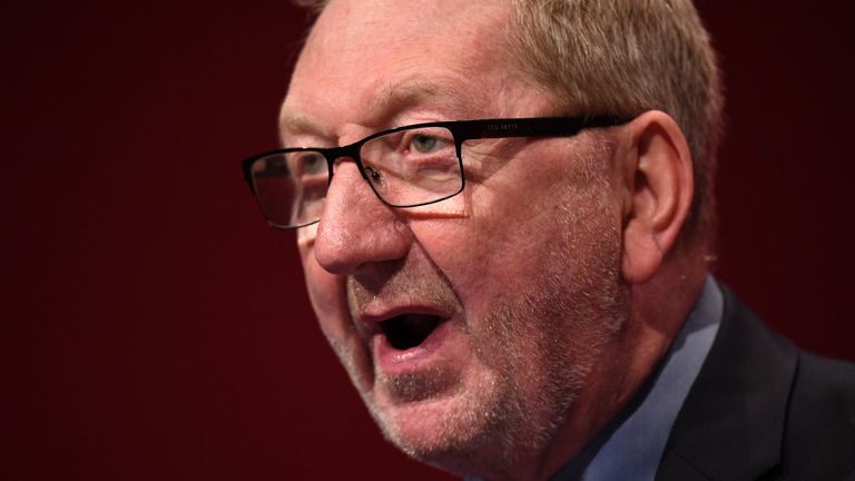Len McCluskey says 'normal' economic activity is unlikely to return for some time 