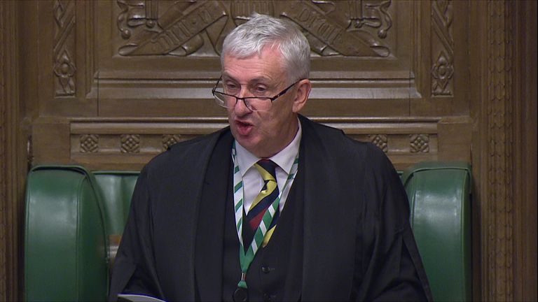 Lindsay Hoyle, Speaker