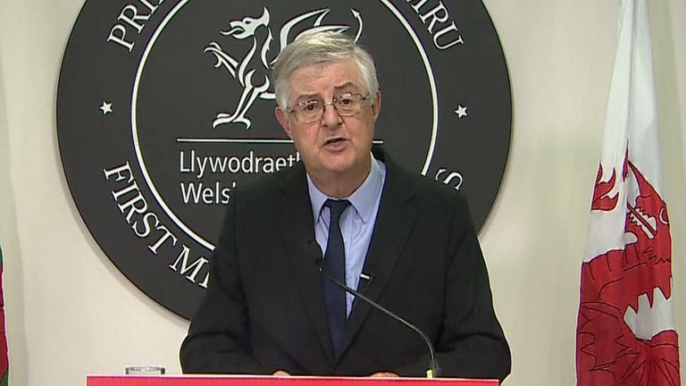 Mark Drakeford addresses the nation