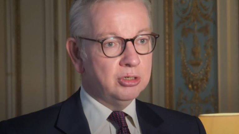 Michael Gove says clauses which some in the EU have issues with in the Internal Market Bill will stay in the bill