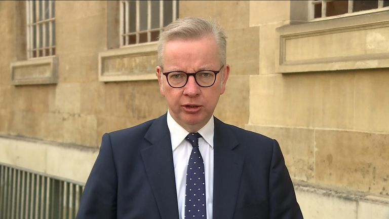 Cabinet Office Michael Gove