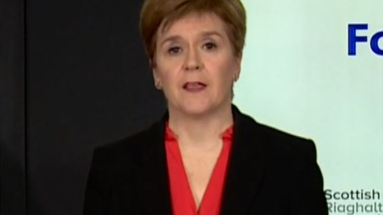 Nicola Sturgeon offers condolences to family of police officer shot to death in Croydon