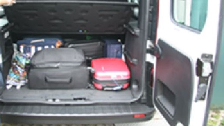 The drugs were were found sewn into the insides of bags and concealed in bowls. Pic: National Crime Agency 