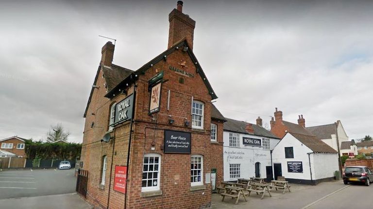 Twelve people were infected with COVID-19 after a graduation party took place at the Royal Oak pub