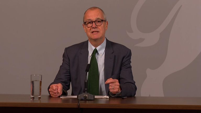 Chief Scientific Adviser Sir Patrick Vallance