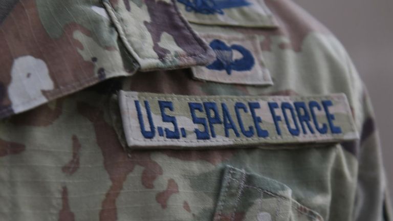 The US Space Force is deploying to the Middle East. Pic: US Air Force