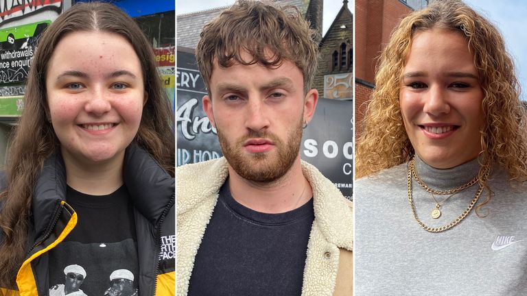 Samantha Mcquigan, Harry Mottler and Emily Gore will be returning to university  