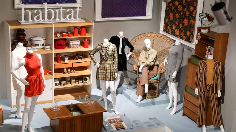 Conran was known for opening the first Habitat store and his work was celebrated in an exhibition at The Fashion and Textile Museum in 2019