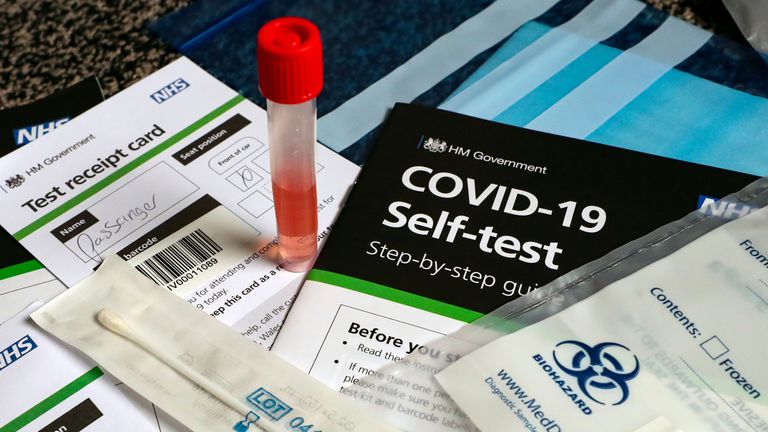 What are the different types of COVID-19 tests - and could saliva samples  be transformative? | UK News | Sky News