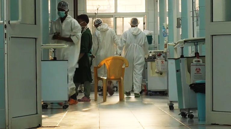Hospitals under pressure in Yemen